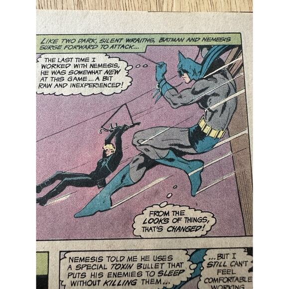 DC Comics, Batman and Nemesis #193 1982 The Brave & the Bold, Good+ VTG - Picture 7 of 7